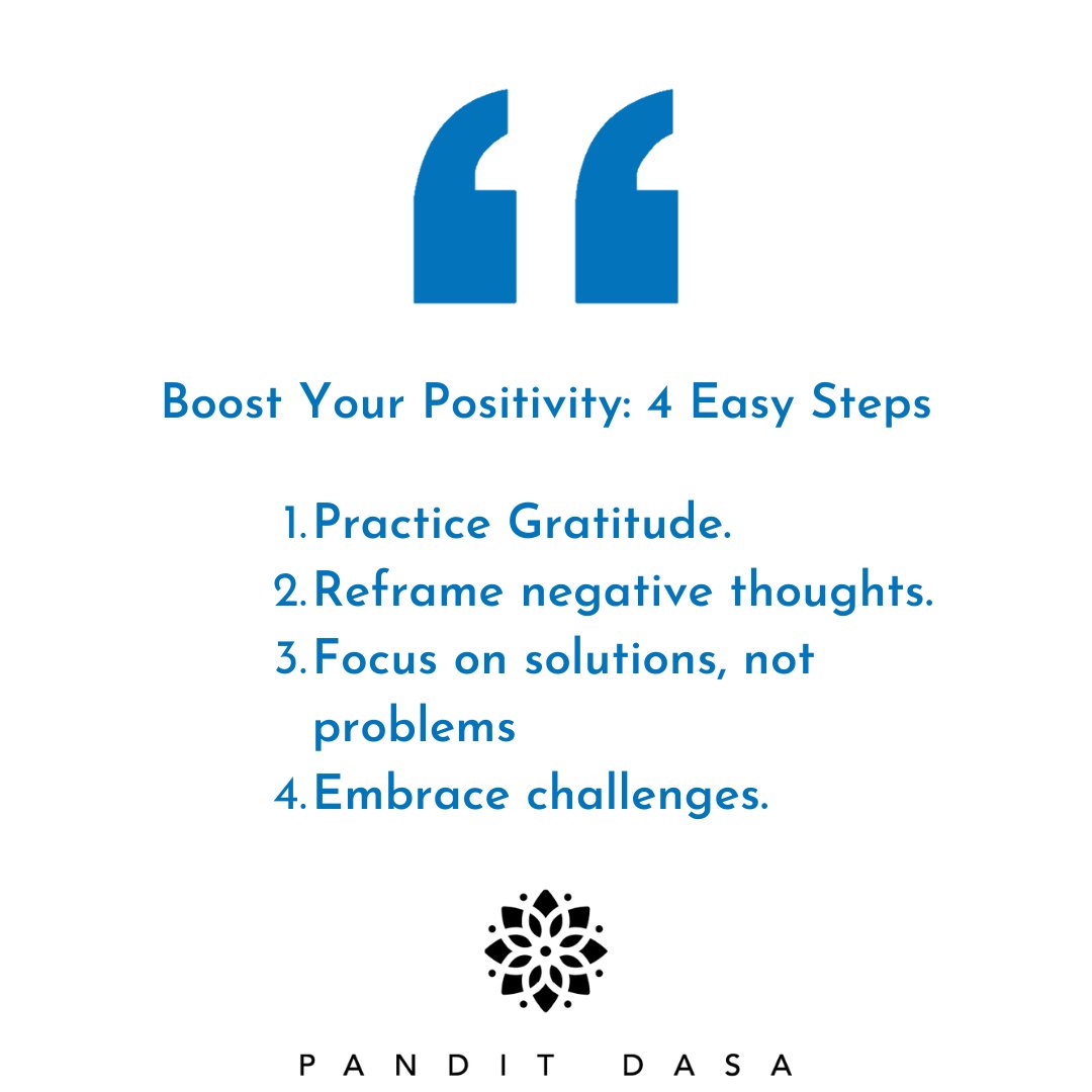 DasaPandit's tweet photo. Optimize Your Outlook: Here are 4 Simple Steps to a More Positive Life.

Try these and comment below your experience, did this help?

Like share and follow @panditdasa for more https://t.co/5J08j1kFSs