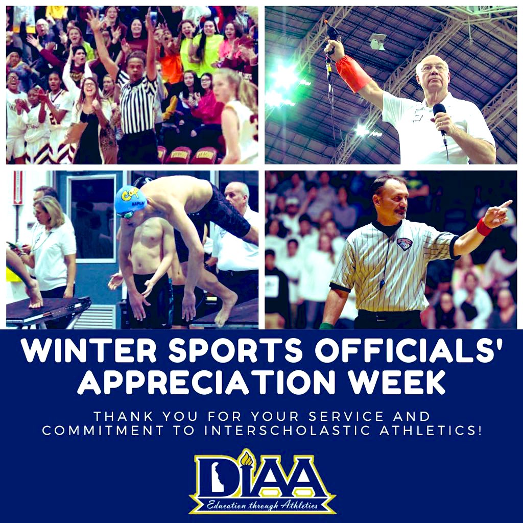 teacher_city's tweet photo. #THANKYOU to ALL our #WinterOfficials that made our winter sports athletic season #POSSIBLE! We couldn’t have a season without each of you! ♥️ #WeAreTheLions
#OfficalsAppreciationWeek 
#WinterSportsOfficialsAppreciationWeek 📣🏀 @DIAA_Delaware #CSDPride @ChristinaK12 https://t.co/YcDjBoNFq2