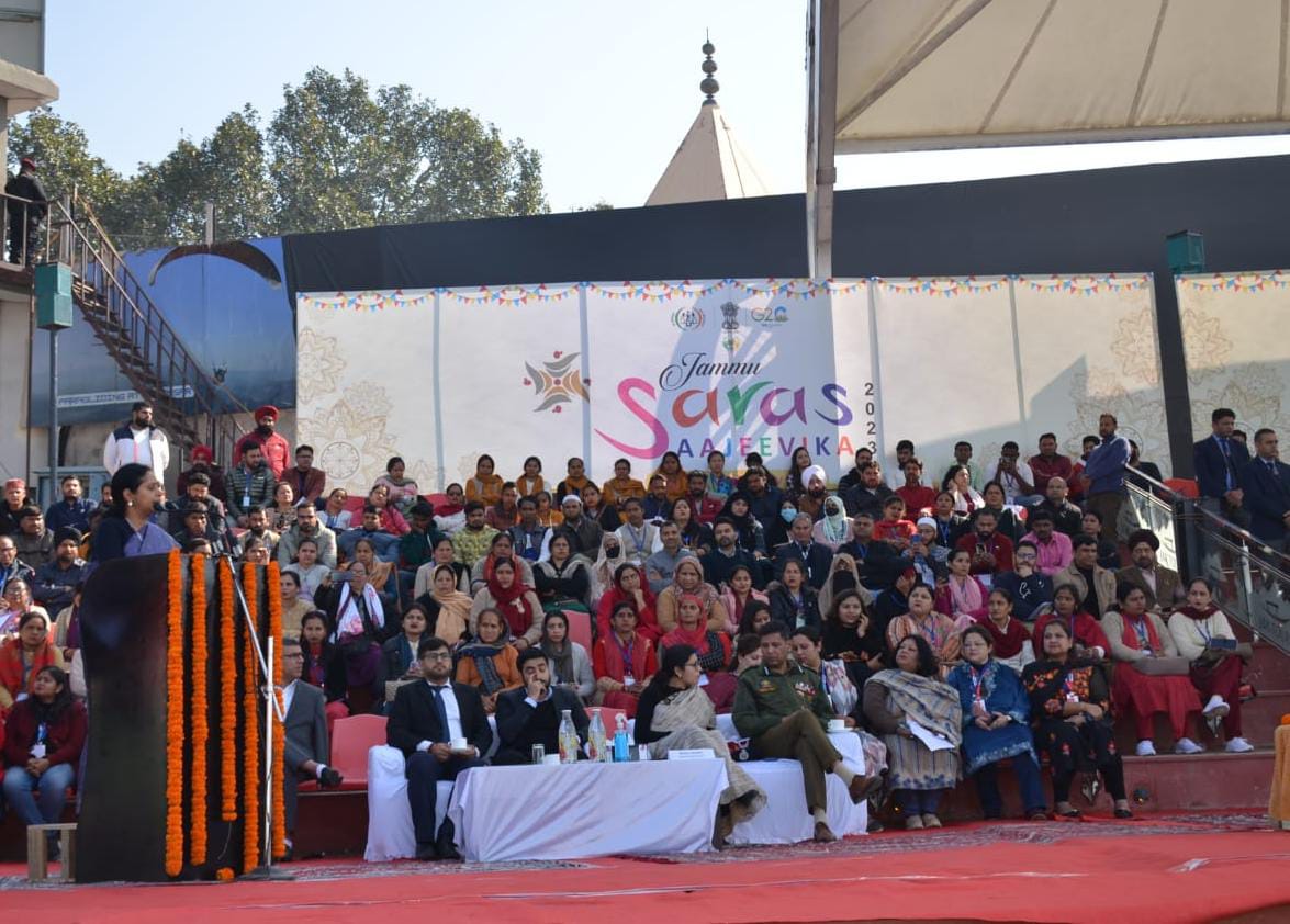 JK_NRLM's tweet photo. Hon'ble LG shri @manojsinha_ Ji inaugurates SARAS Aajeevika Mela today at Bahu Fort Jammu.Terming the SHG movement as the most significant stride towards women lead development,he expounded support to be provided to the SHGs for their economic development.@indukanwal @mandeep082 https://t.co/yXAQ9tLoYz
