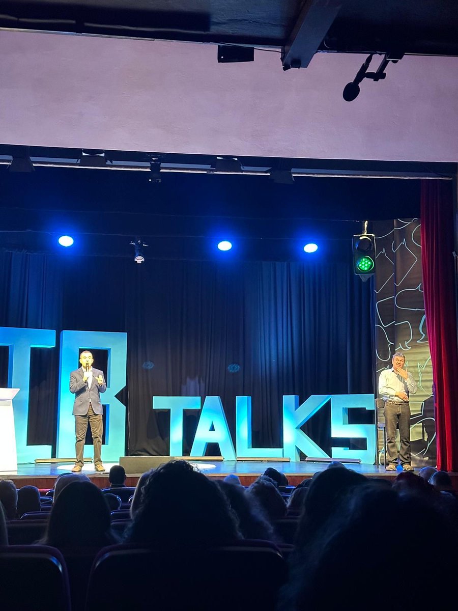 We would like to applaud GibTalks and everyone involved for booking our local British Sign Language Interpreter Mr Weaver and for the availability of a functioning hearing loop at the venue too.A big thank you!
@gib_talks 
@culturegib 
@GibCulture 
@GibraltarGov