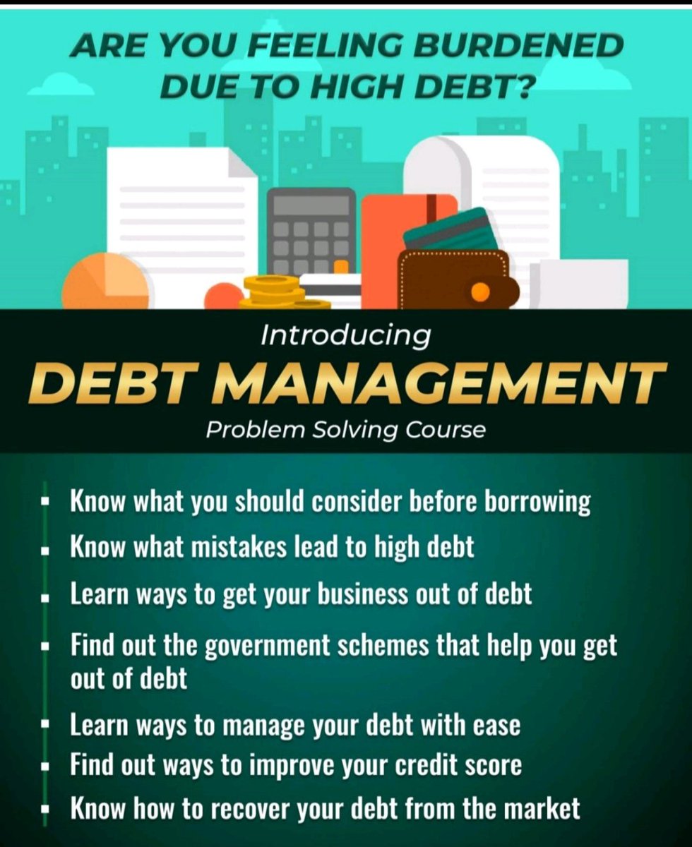 #Debt management

badabusiness.in/hyIQvWV33
