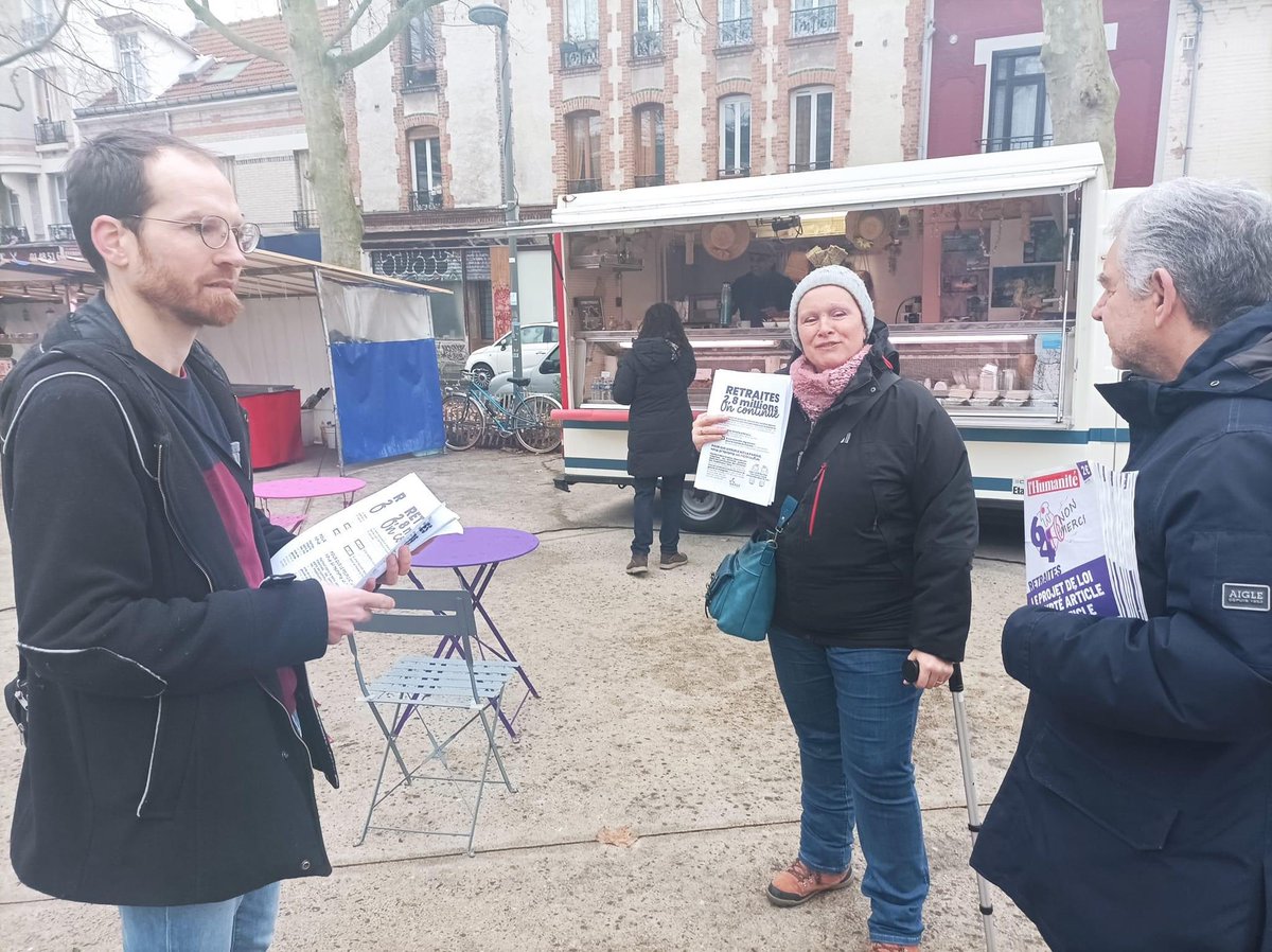 PCF_Montreuil's tweet photo. Mobilisé-es contre la réforme des retraites ! https://t.co/PYqwHxYrMh