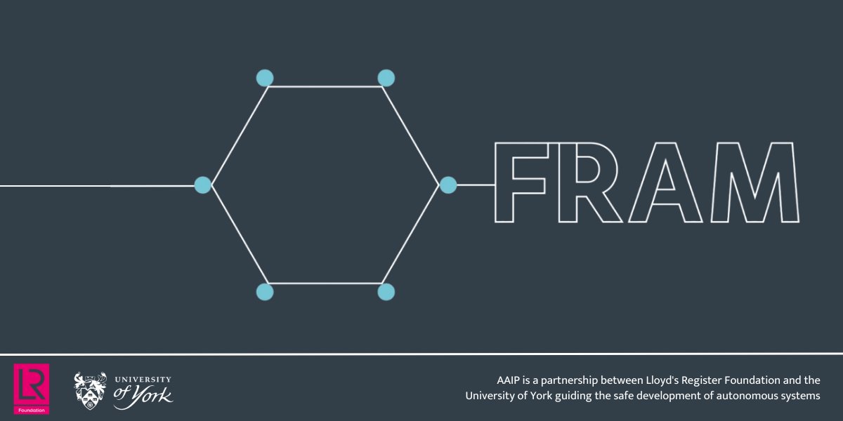CfAA_York's tweet image. Have you watched our FRAM films yet? Professor Erik Hollnagel developed FRAM to model &amp;amp; analyse how work in a socio-technical system is done or could be done. Our films give an intro to FRAM &amp;amp; how it can be used to support #AssuringAutonomy.
Watch them: york.ac.uk/assuring-auton…