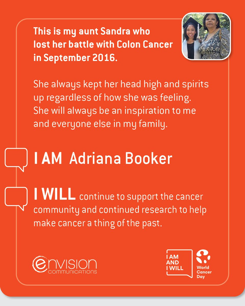 envisioncomm1's tweet photo. Saturday, February 4th is World Cancer Day. At Envision, our mission is to raise cancer awareness to prevent and reduce the risk of cancer and we proudly support our clients who develop lifesaving cancer therapies. #worldcancerday #medcomms #cancerawareness https://t.co/RcaFO4T3AS