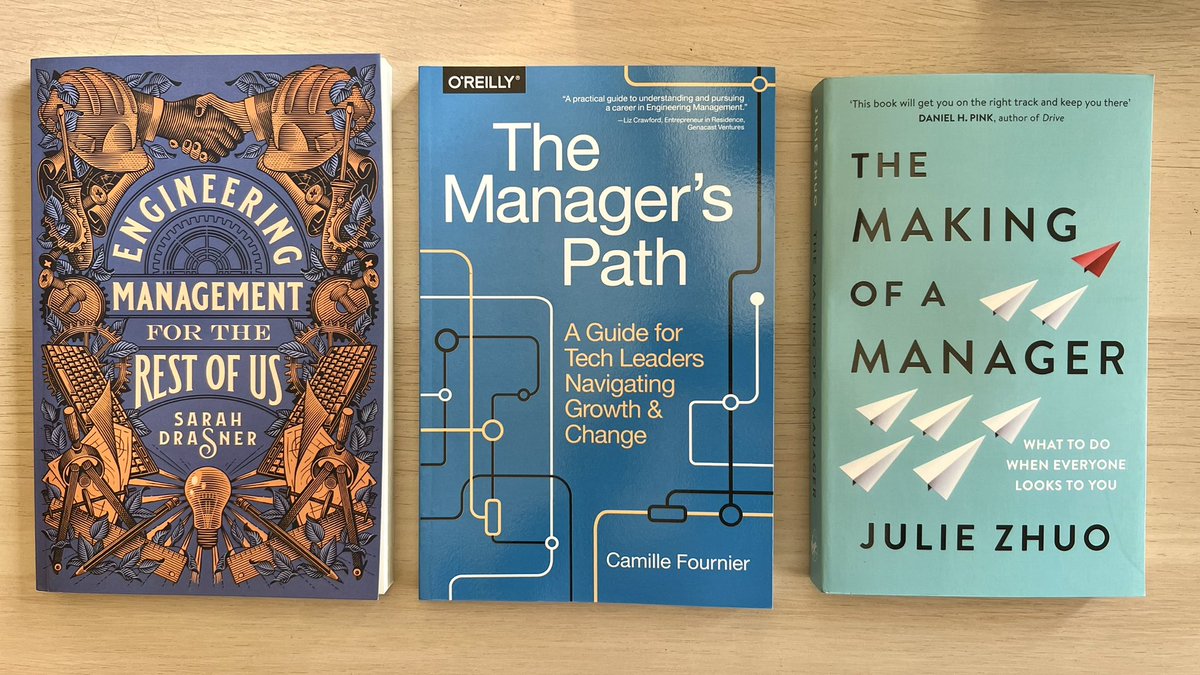 VictorVelarde's tweet photo. I’ve just received a great selection of Engineering Management books, thx @CARTO. I’m eager to start with them! https://t.co/y07iJJjJMq