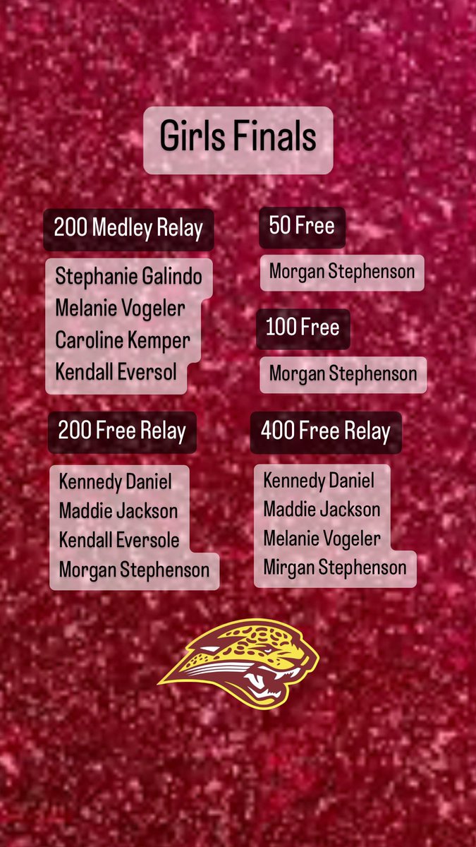 rchsswimanddive's tweet image. Congrats to our swimmers for making it to KHSAA Regional Finals Today! 
Good luck today! Swim fast!! 🏊
@RCHS_Jaguars @CooperAthletic1