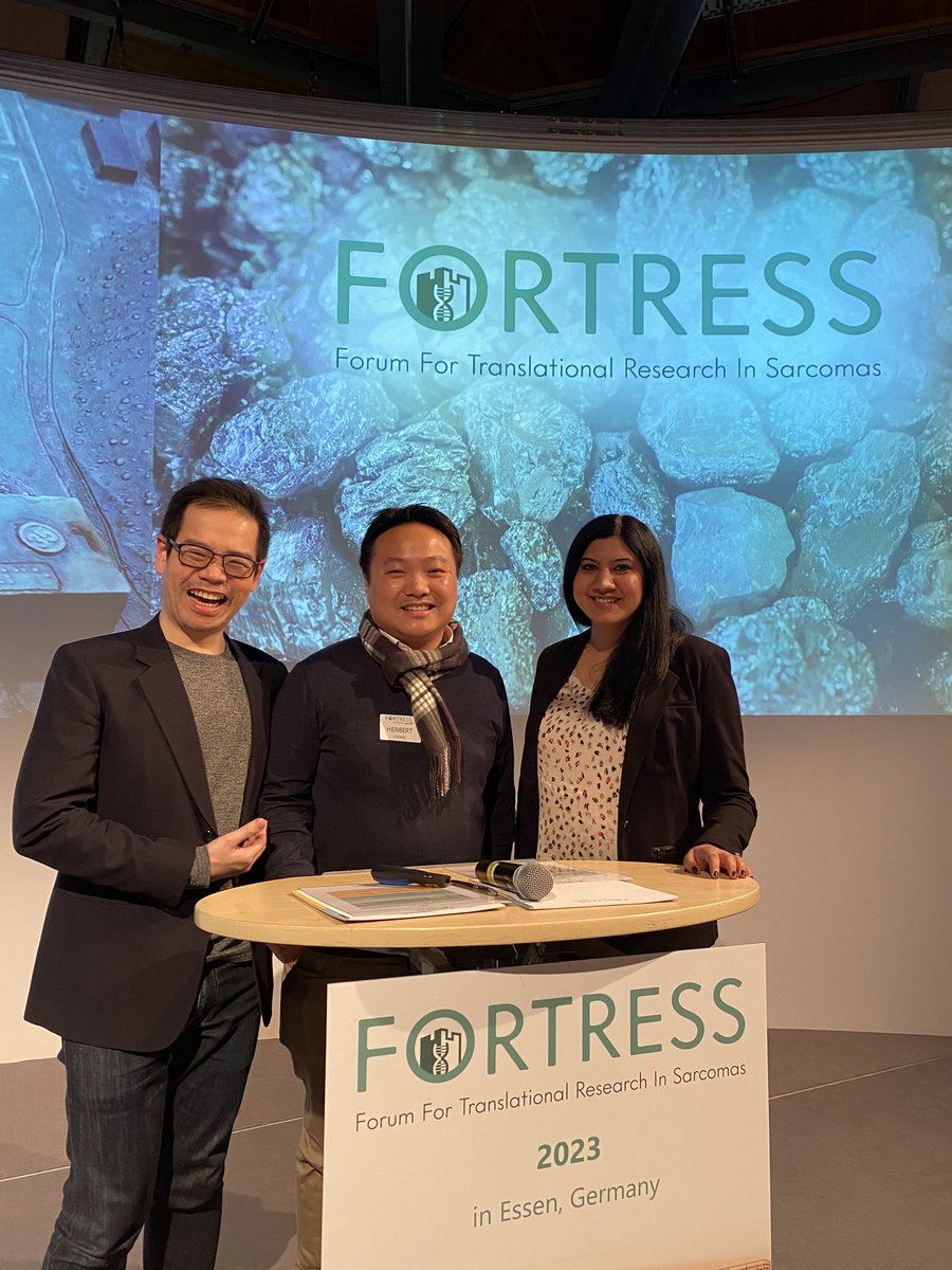 priyachudasama5's tweet photo. It's a wrap! Thank U @seppobauer @AgaWozniak1 @schoffski Uta Dirksen for another inspiring edition of @FORTRESSMEETING & for pushing the science & spirit of the sarcoma community! I am already excited for #FORTRESS2024 in Leuven๐ https://t.co/Ct80j4c9HI