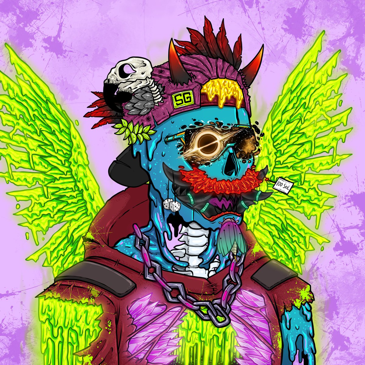 JoshTyson8's tweet photo. @famous_dyl @SlimeGoonsNFT best community and art is 🔥🔥 https://t.co/tGy9BDxDmv