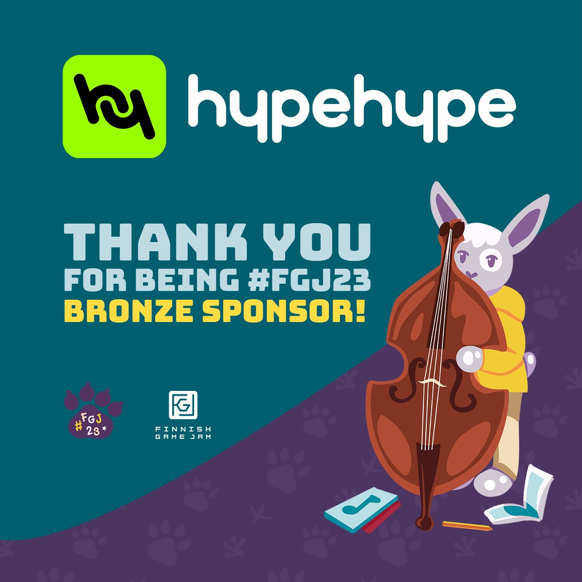 Finnish Game Jam (@finnishgamejam) on Twitter photo #FGJ23 is excited that <a href="/HypeHypeInc/">HypeHype Inc.</a> is our bronze sponsor this year! 👏✨ Learn more about them and all the awesome things they do at: hypehype.com #FGJ23 #GGJ23 #FGJ #indiedev #gamejam #FGJ23 is excited that <a href="/HypeHypeInc/">HypeHype Inc.</a> is our bronze sponsor this year! 👏✨ Learn more about them and all the awesome things they do at: hypehype.com #FGJ23 #GGJ23 #FGJ #indiedev #gamejam