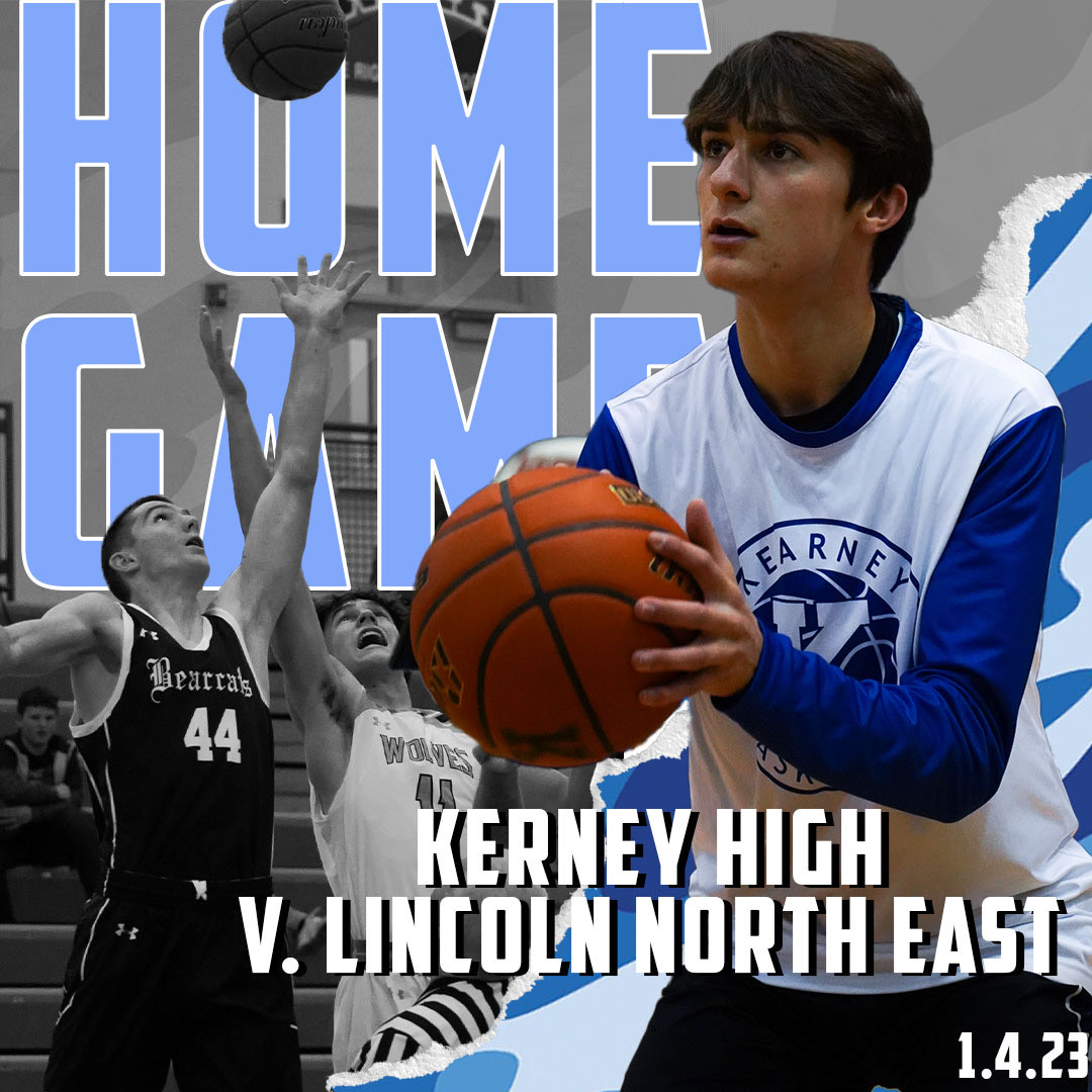 GAME DAY!
<a href="/KHS_BoysBBall/">KHS Boys Basketball</a>  vs <a href="/LNEbbasketball/">Northeast Basketball</a>  
⏰ 5:15pm
📍Kearney High School
📺 striv.tv/channel/kearne…
📻 1340AM 96.1FM