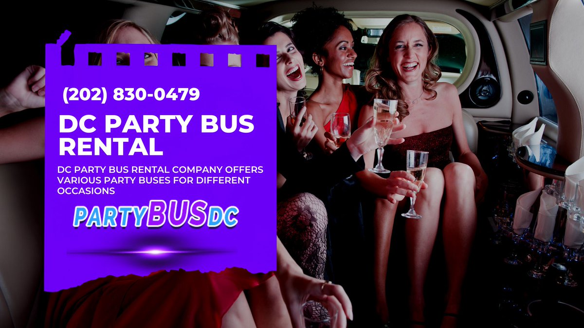 partybus1dc's tweet image. #DCPartyBusRental Company Offers Various #PartyBuses for Different Occasions