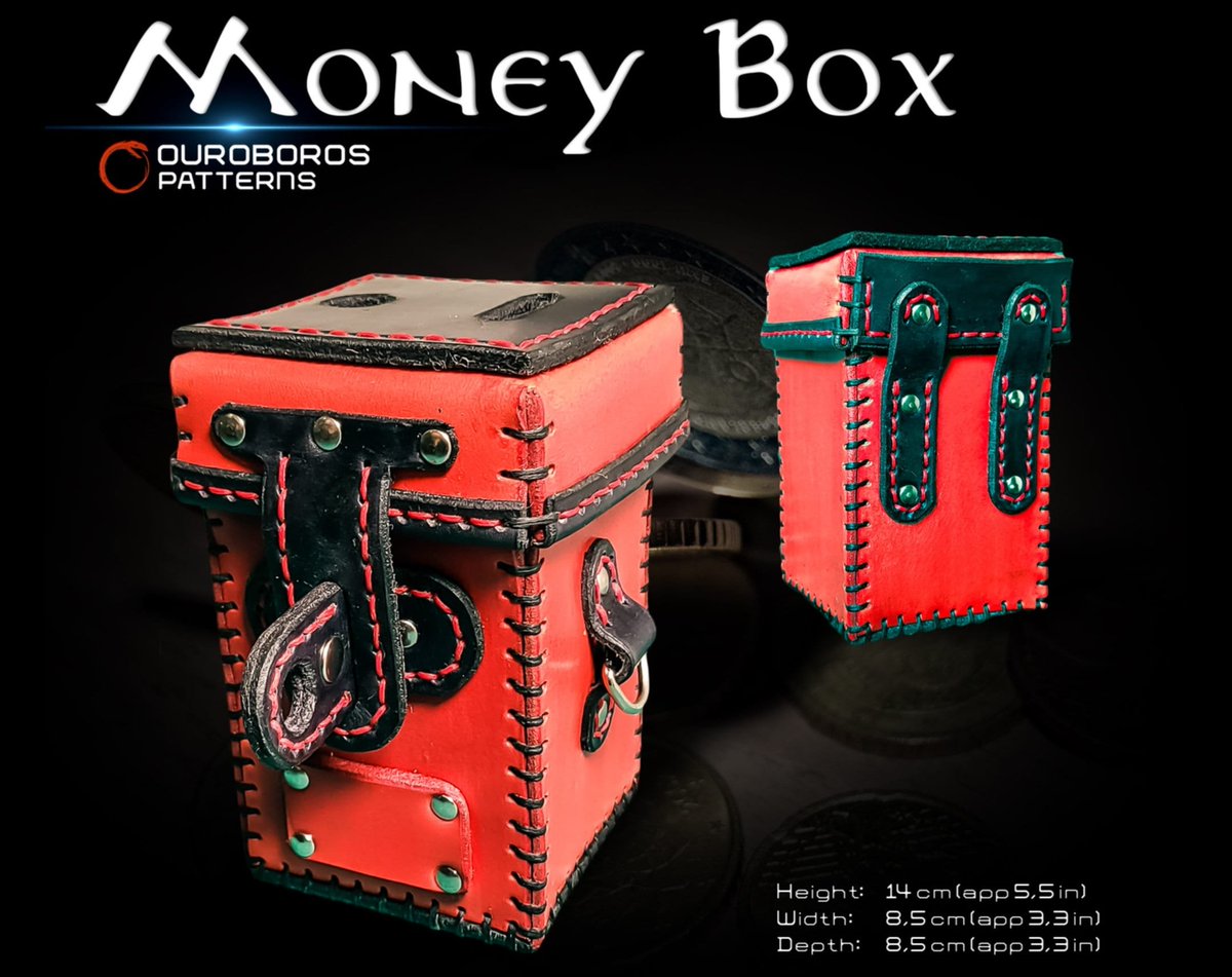 ouroborospatte1's tweet image. Excited to share the latest addition to my #etsy shop: Money box - DIY - Leather Pattern PDF
 #leatherworking #leatherpatternpdf #makeleatherworking #diysewingtemplate #leathercraftcharm #ouroborospatterns #digitaldownload #moneybox #coinbox etsy.me/3l7ZX8F