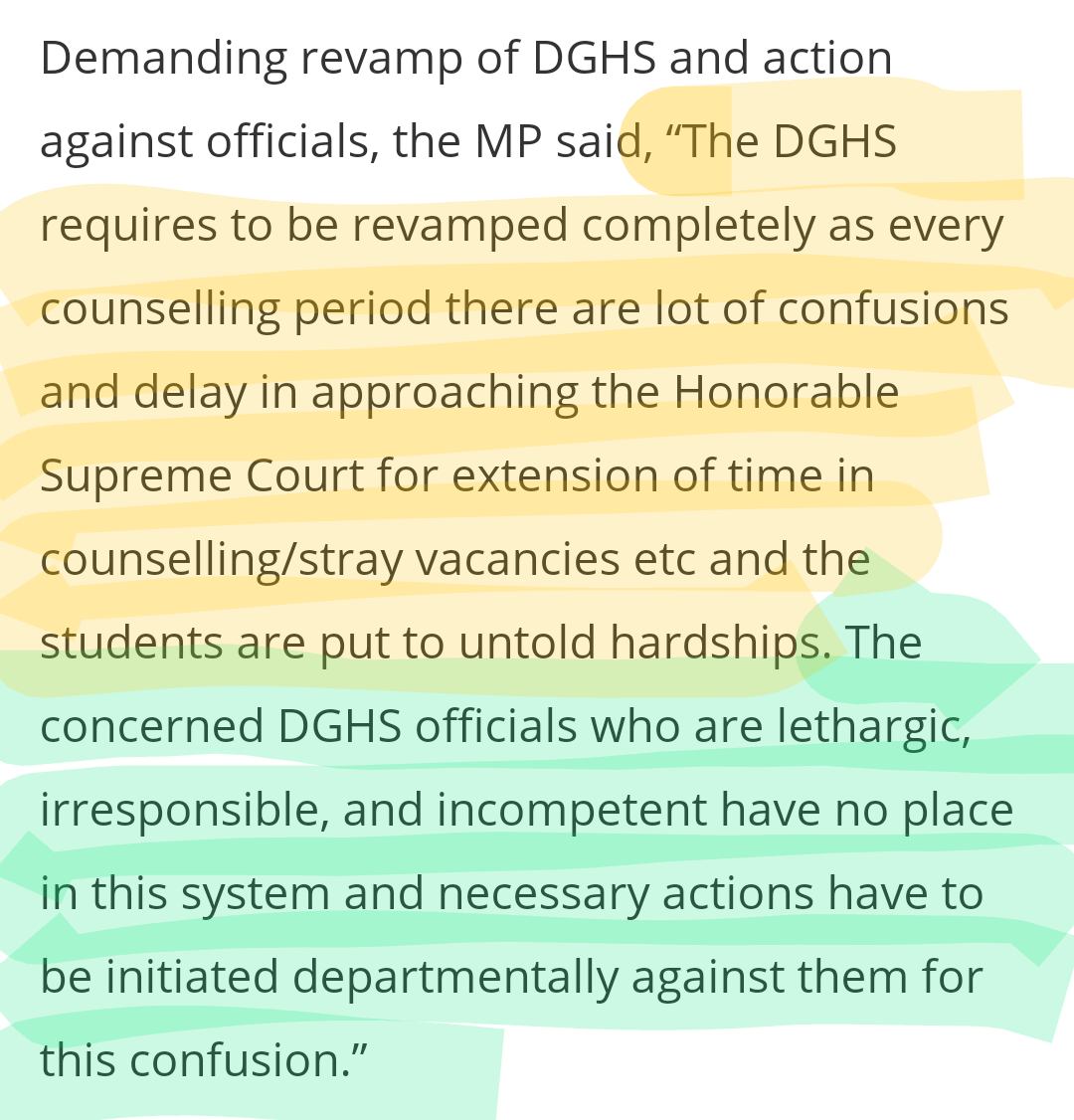 ozavishal1994's tweet image. @DghsIndia @mansukhmandviya @jayendragosai1 @PWilsonDMK @OfficeOf_MM @ANI
Almost 1 month is over to 2nd round of #NEETSs2022
Still no clarity for vacant more than 1000 super speciality seat .
@DghsIndia. Kindly conduct #mopupround #NEETSs2022