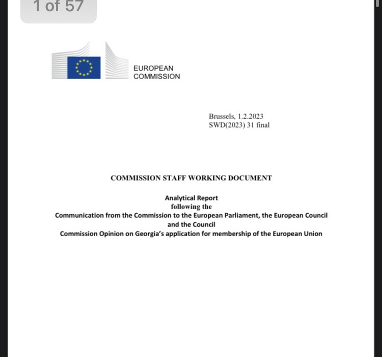 BidzinaJav's tweet photo. After the Regatta of EUโs #EasternEnlargementTrio set sail last June, @EU_Commission publishes reports on #Ukraine #Moldova & #Georgia assessing whether they have what it takes to engage in the travails of EU accession. It says they have: fair winds to the Trio!
#SaveOurFreedom https://t.co/VNECRwwMNo