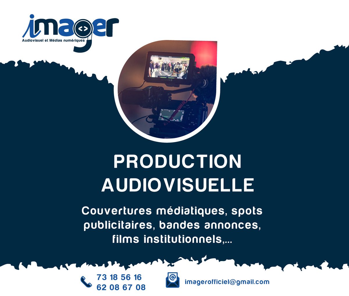 ImagerMali's tweet photo. Vous avez un évènement à couvrir ce samedi ? Contactez-nous au 📱62 08 67 08 😎
Bon début de week-end ! https://t.co/1gVWqMzIDx