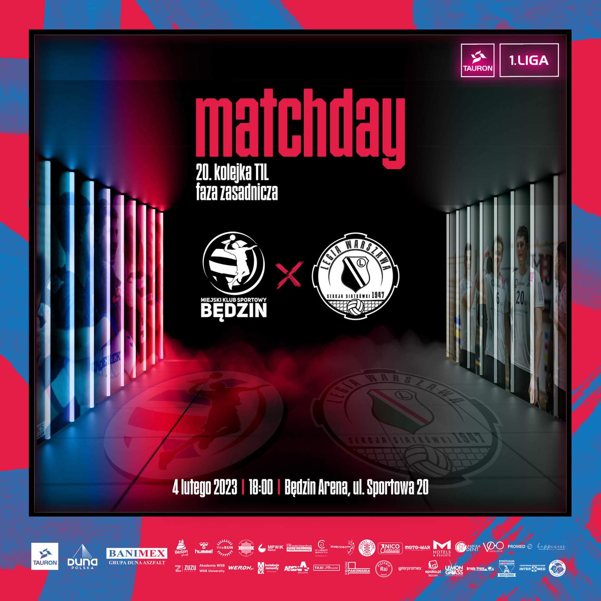 mksbedzinsa's tweet photo. 𝗠𝗔𝗧𝗖𝗛𝗗𝗔𝗬❗💙🤍❤️

Do kasy biletowej zapraszamy od 16:30. 🎫 https://t.co/J6RNFGRw9w