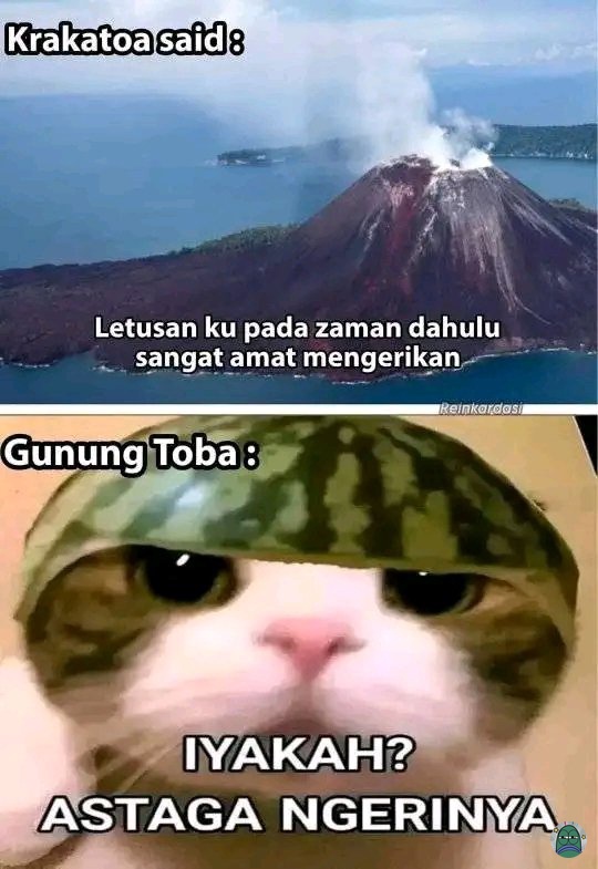 💚 Gunung toba tuh bener2 sedahsyat itu kah pas meletus?