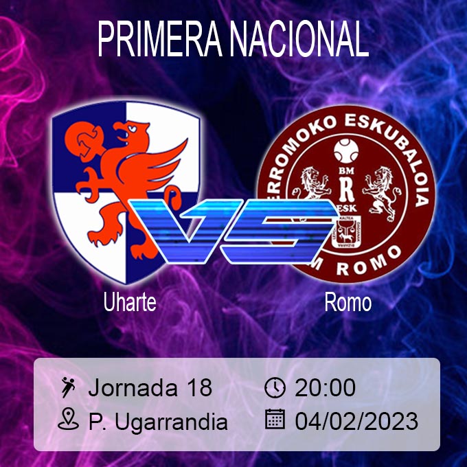 bmuharte's tweet photo. 🤾♂️@bmuharte vs @CBRomo
📅Sábado 28 Larunbata 20:00
📌Polideportivo Ugarrandia
📹 https://t.co/yNXlQwSTDM
#PrimeraNacional #FederaciónNavarradebalonmano
#microlanaerospace #albealuminios
#ComercialTuboferro
#uharteaurrera #Uharte https://t.co/dMHMli5AgK