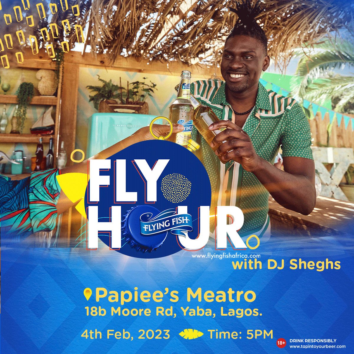 flyingfishng's tweet photo. Looking to have a Fly Time this weekend?
Visit any of these locations for #FlyHour to get the Zesty lemon experience of the New Flying Fish.
#nothingtasteslikeflyingfish https://t.co/nvfRn4TkVE
