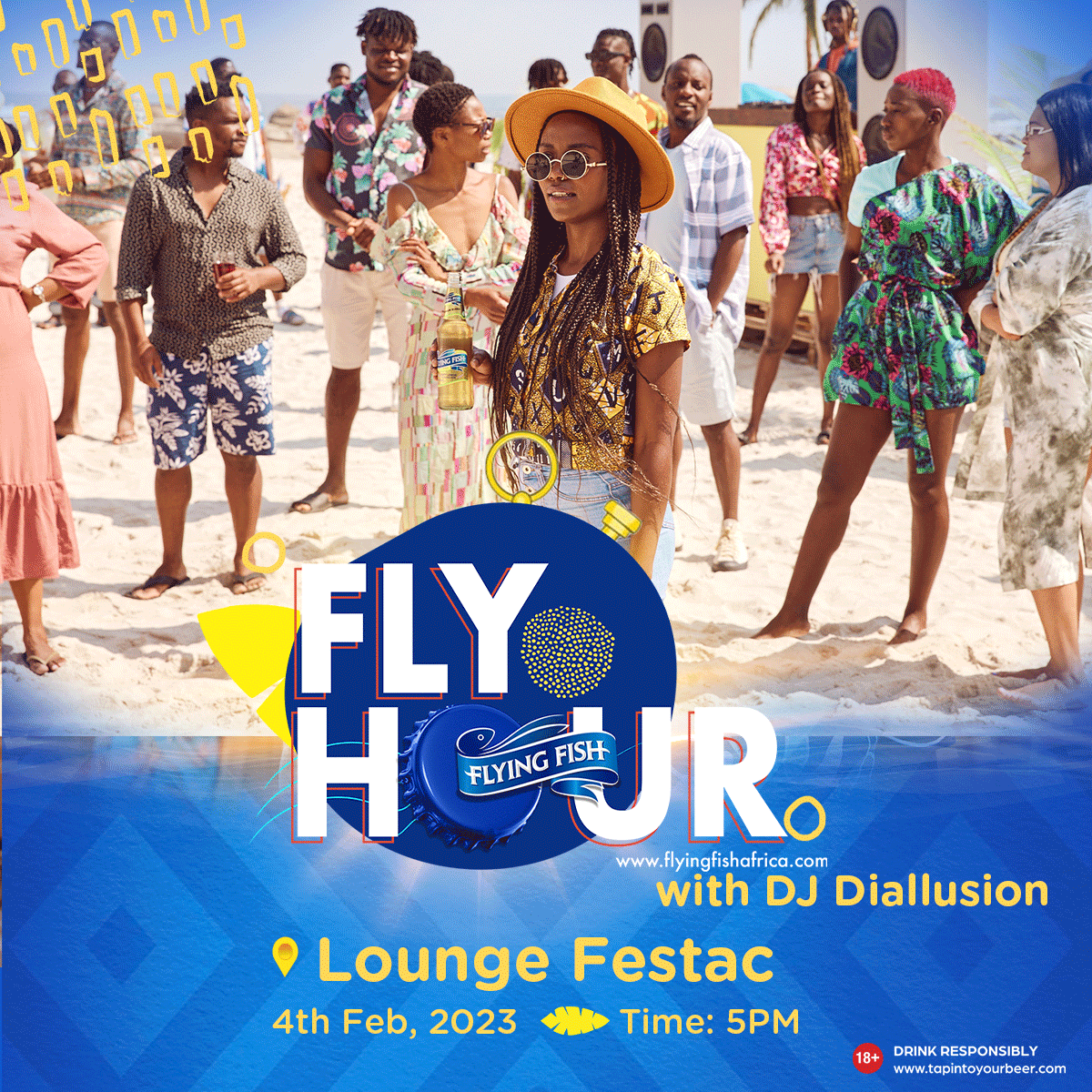flyingfishng's tweet photo. Looking to have a Fly Time this weekend?
Visit any of these locations for #FlyHour to get the Zesty lemon experience of the New Flying Fish.
#nothingtasteslikeflyingfish https://t.co/nvfRn4TkVE