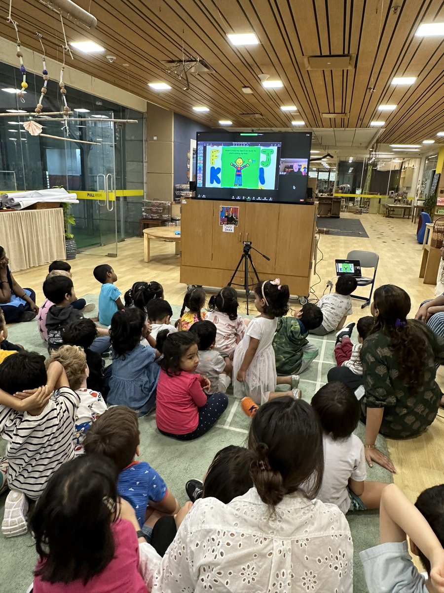 picklennium's tweet photo. Our younger students Zoomed with @toddparr this week as part of our Book Celebration Week and LOVED it! Highly recommend his virtual visit. We had a 20 minute visit and that was just right for our younger students #bookweek #virtualauthorvisits https://t.co/VqYYTzZMad