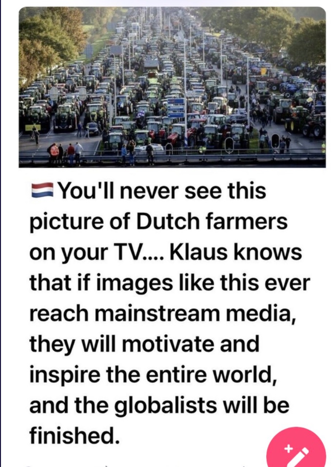 THIS WILL INSPIRE THE WHOLE WORLD &amp; FINISH THE GLOBALIST #DutchFarmers