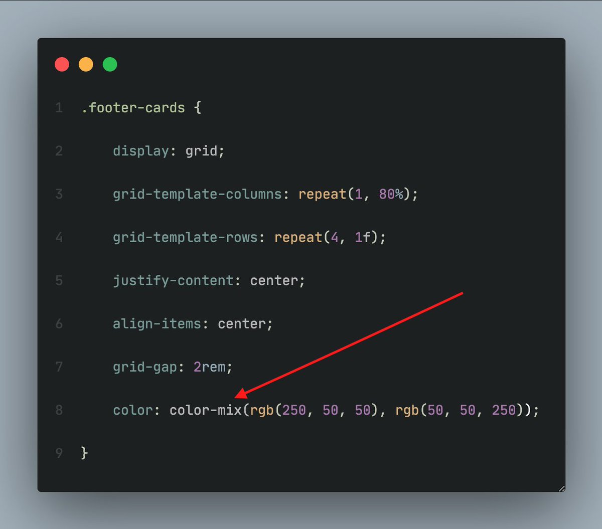 BillionsJoel's tweet image. 🎨 Exciting news for CSS lovers! The new color-mix() function is on its way, allowing you to mix colors right inside your stylesheets. Say goodbye to manual color calculations. Check out this great explanation for more info #CSS #WebDesign #FrontEndDevelopmen