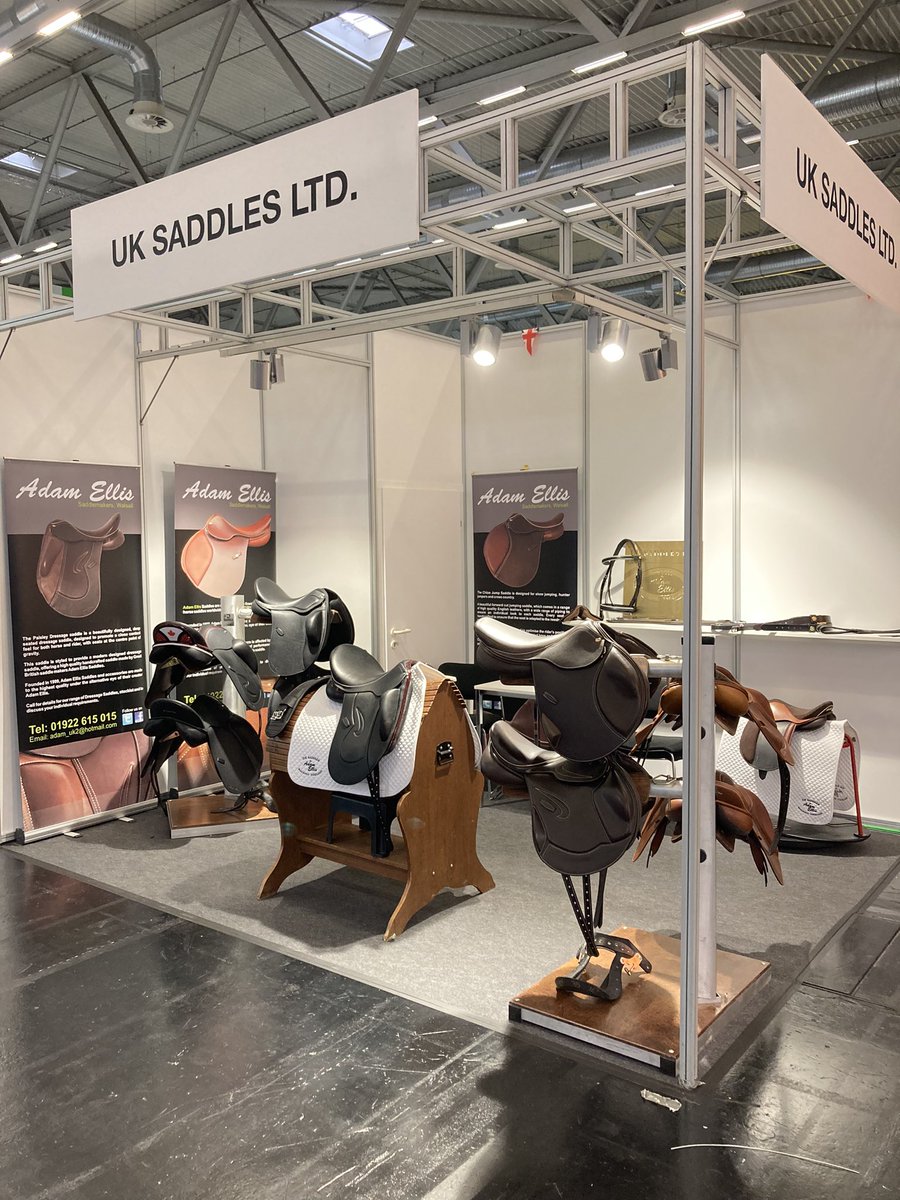 AdamEllisSaddle's tweet photo. Day 1 “spoga horse “HORSE trade show https://t.co/2a215rpbpA