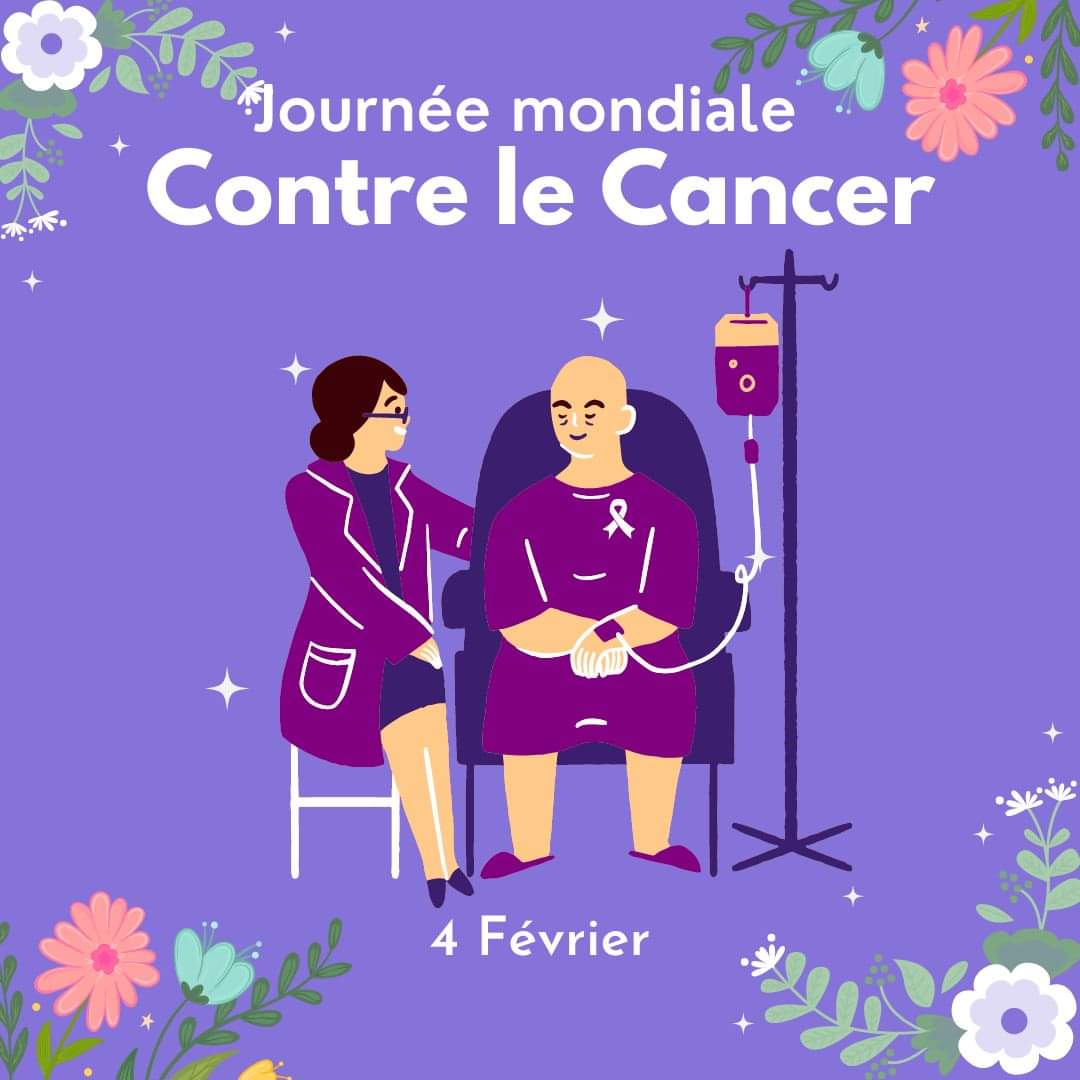 Parfois, nous oublions simplement d'être reconnaissants d'être en bonne santé alors que d'autres souffrent.

En ce jour spécial, toutes mes prières aux familles et aux personnes qui luttent contre toute forme de cancer.

Je vous souhaite, à vous de gagner ce combat ! #cancer