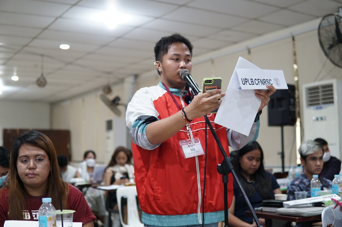 uplbperspective's tweet photo. UPLB CFNRSC proposes to amend Line 20, wherein they suggest to add the phrase: “giving rise to a situation of dangerous state intrusion and surveillance” before the line “an invasion of privacy”.
#GASC54
#JunkSIMCardReg https://t.co/9JQFeR5FuV