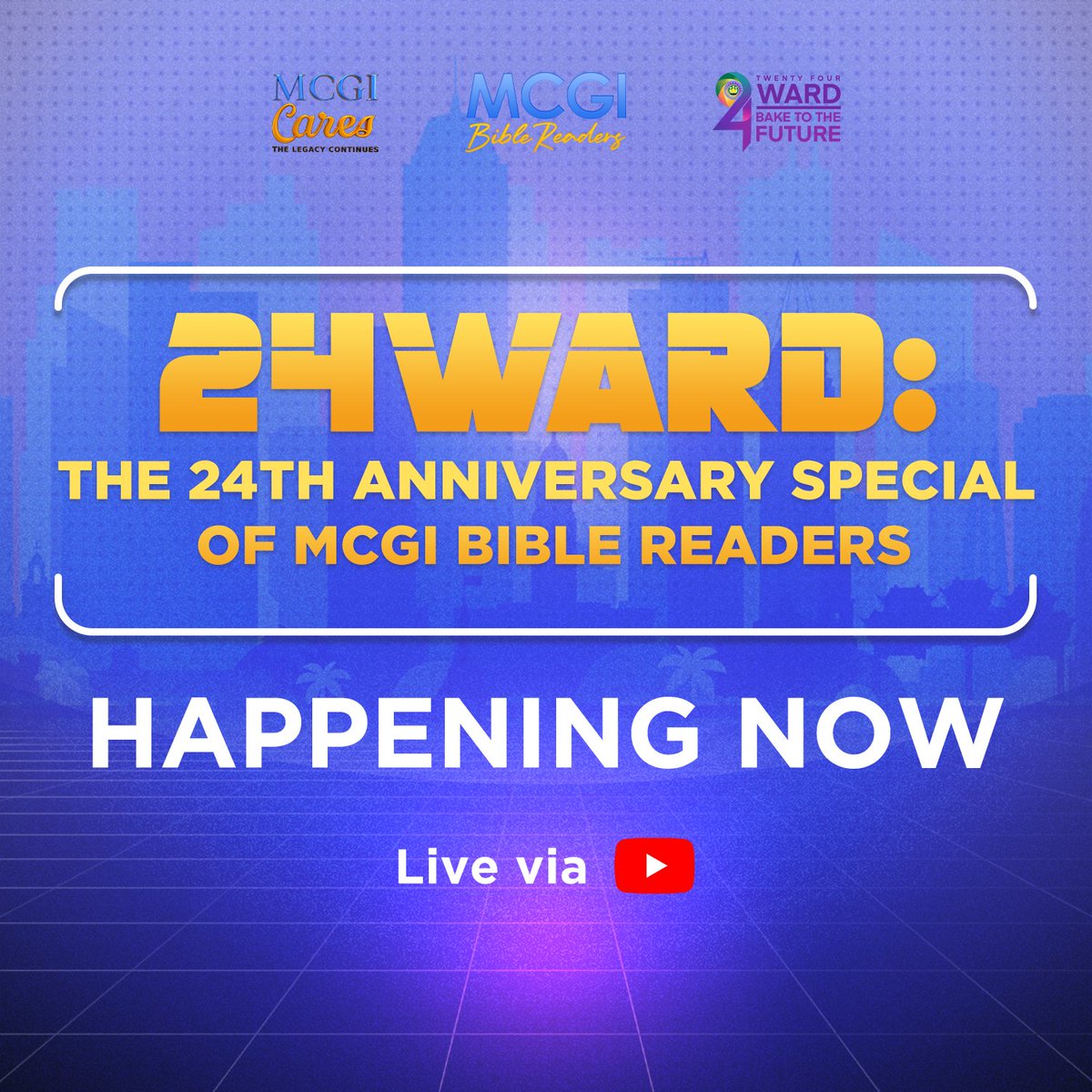 mcgibread's tweet photo. For 24 years, the MCGI Bible Readers — formerly known as BREAD Society International — continuously received God’s love and mercy through countless opportunities to do good works unto all people.

Watch here: https://t.co/p5rq2MfnZX

#MCGIBibleReaders
#MCGICares https://t.co/8aqmf7gJM1