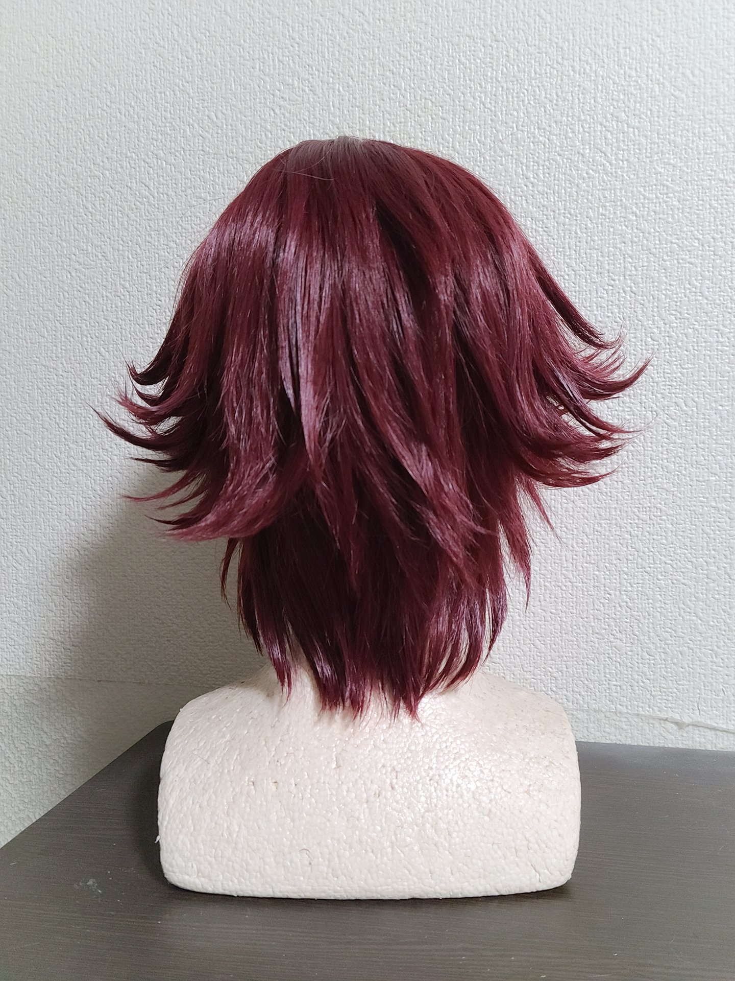 テニスの王子様 菊丸英二 コスプレウィッグ 黒っぽく