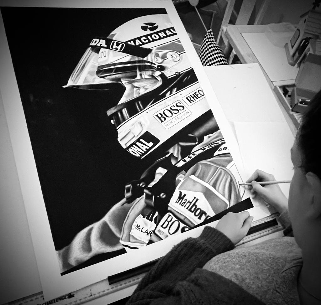 Starting work on a special commission today, can't wait to show you all. Thanks again for all the lovely comments on Senna.
Original artwork available here: 
emmacapenerart.com/products/ayrto…
Limited edition prints available here: 
emmacapenerart.com/products/ayrton