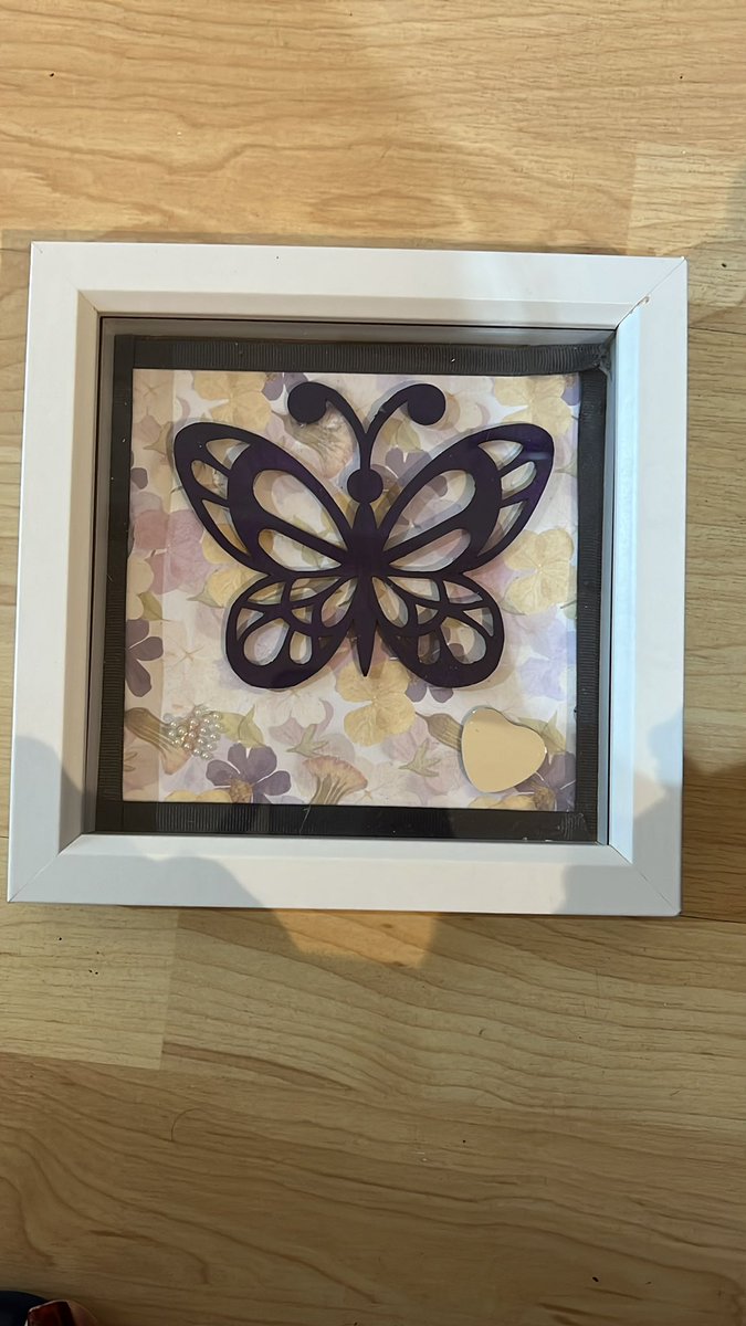 bindiradia's tweet image. Thank you @LittleLucy90 for my amazing gift… I absolutely love it … butterflies are my favourite ❤️