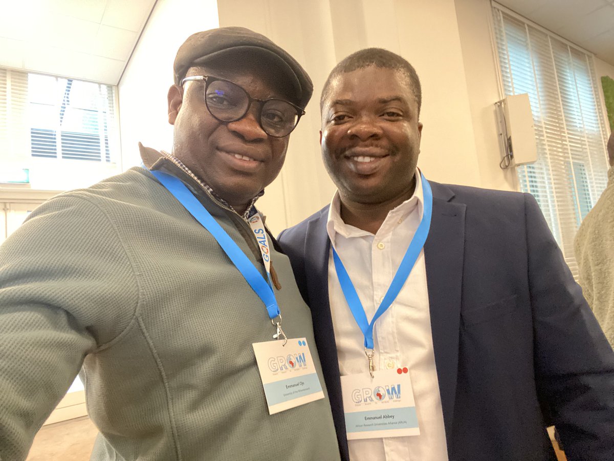 Emmanuel_Ojo's tweet image. Partnering for knowledge &amp;amp; developing top-notch PhDs is crucial for Africa &amp;amp; Europe to tackle global challenges together. A strong #AfricaEurope alliance is key to a sustainable future. #KnowledgePartnership #PhDDevelopment #GROWinResearch