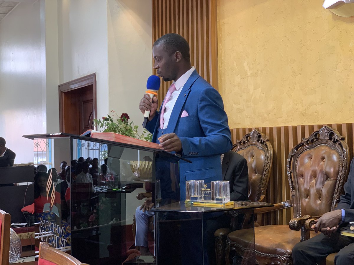 sdanajja_ch's tweet photo. #HappySabbath #PersonalMinistries
Preacher :Bro Senfuma Amos 
Scripture :Philippians 4:7 “And the peace of God which surpasses all understanding,will guard your hearts and minds through Christ Jesus .” https://t.co/ljeSUgfXba