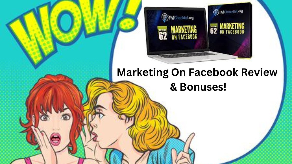 Marketing On Facebook Review & Bonuses | Marketing On Facebook IM Checkl... youtu.be/zMFnln-e77M lewat @YouTube 
#marketingonfacebook #facebook #AffiliateMarketing  #internetmarketing #makemoneyonline #WorkFromHome