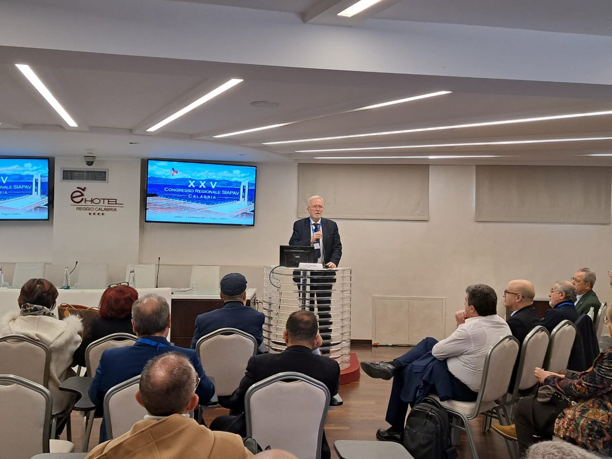 Grande partecipazione al XXV #SIAPAV Calabria 3-4 febbraio Reggio Calabria
