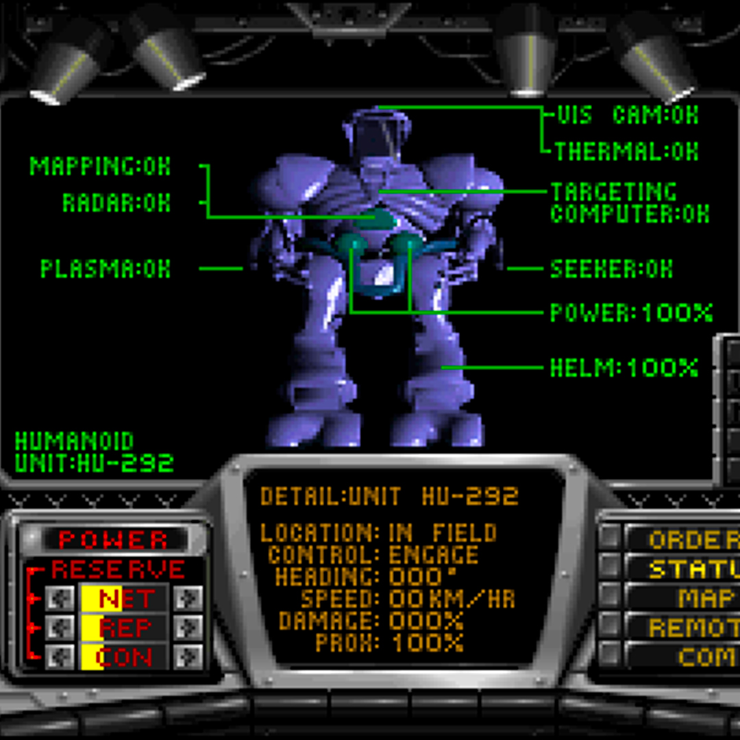 WorldRetrogames's tweet photo. #Ultrabots, conosciuto in Europa come #Xenobots: Virtual Robot Warrior, è un gioco sviluppato da #NovaLogic e pubblicato dalla #ElectronicArts per #MSDOS, è uno sparatutto in prima persona a giocatore singolo, in cui il giocatore guida un Mecha che combatte contro i Mecha nemici. https://t.co/soaRx8IN82