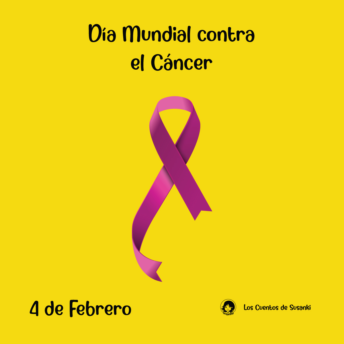 CSusanski's tweet photo. El 4 de febrero se celebra el Día Mundial contra el Cáncer. Desde los Cuentos de Susanski estamos recaudando donaciones para la Fundación Carreras con la leucemia. Si quieres saber más visita nuestra web https://t.co/dpVT4ajEQp

#diamundialdelcancer #losCuentosdeSusanski https://t.co/E4Rofk8xHg