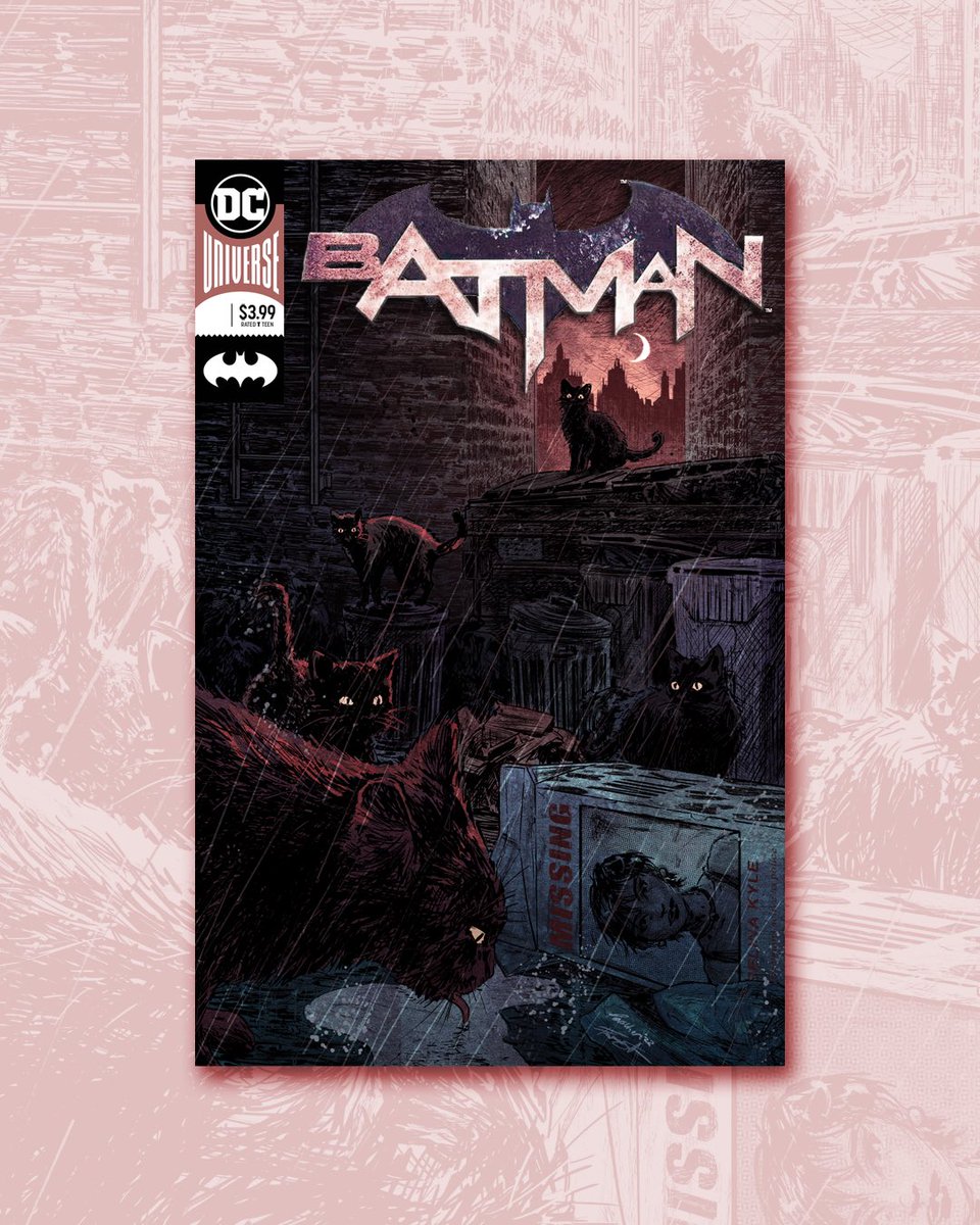 #Batman Cover sample 9/10 – MISSING: Selina Kyle

Line art: me
Colors: <a href="/FrancescoSegala/">Francesco Segala is on Bluesky</a>