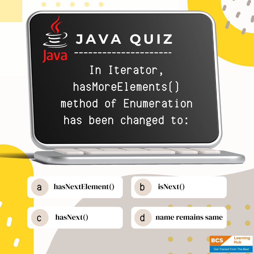 Put your Java knowledge to the test! Leave a comment with your answer 💻💻 #JavaQuiz #CodeChallenge 💥

#quiz #QuizTime #javaquiz #javaquizzes #java #javascript #javadeveloper #webdeveloper #webdeveloperslife #frontenddeveloper #frontend #frontendchallenge #frontenddeveloper