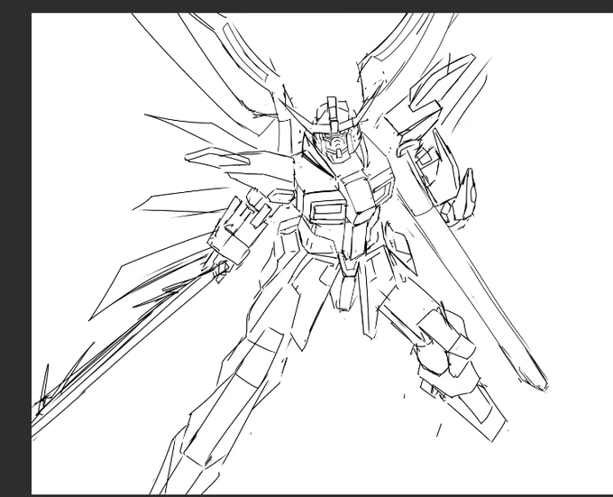 無駄にマッチョなデスティニーガンダム 