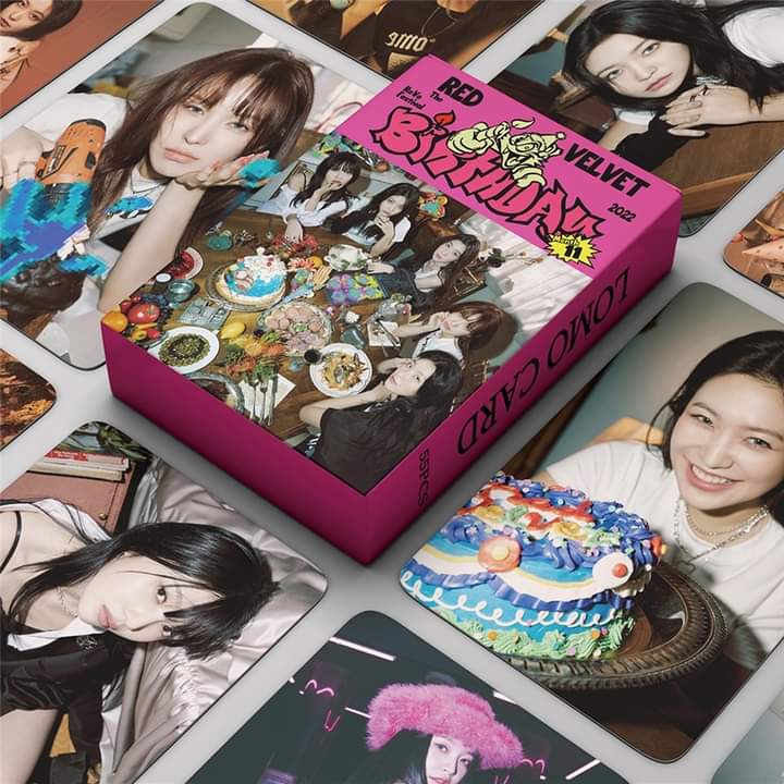 RED VELVET - Birthday [Lomo Cards]
₱89 per set + SF

✅ Fanmade and unofficial
✅ Pre-order
✅ 54 pcs. per box 
✅ With backprint

DM to order 💌