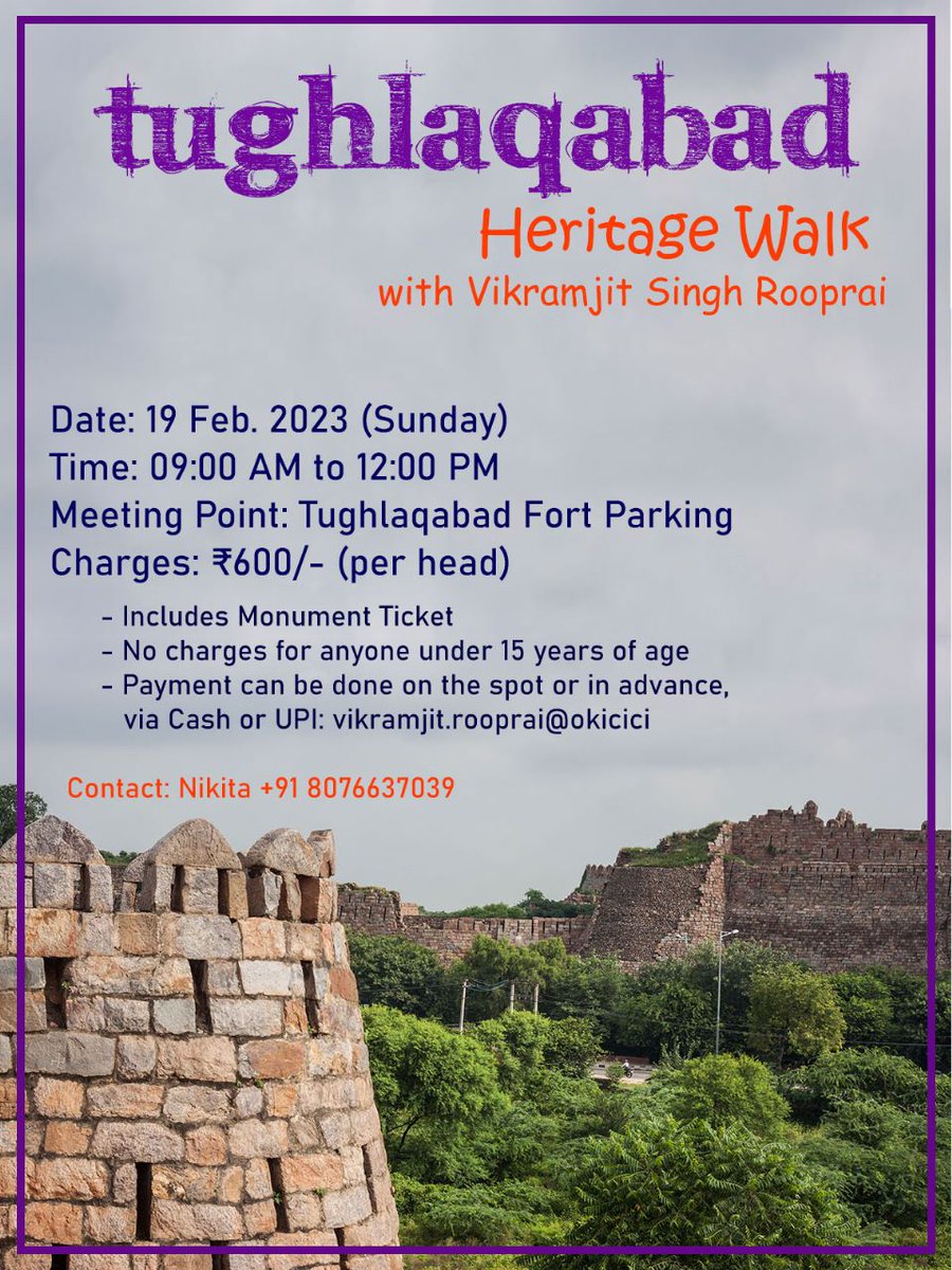 Vikramjit Singh Rooprai (@delhiheritage) on Twitter photo 