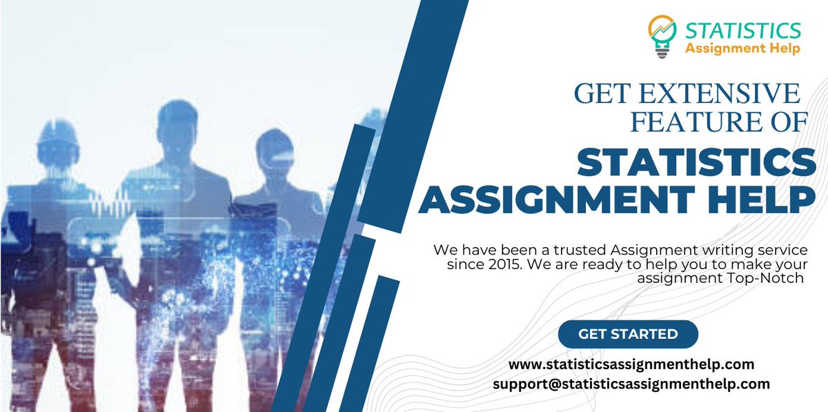 statisticsassi5's tweet photo. Hiring someone to help you with your statistics assignment help is the best way to end it with a solution that gets an A+. Our Experts who assist in the assignments have offered this service for a long time. 
👉https://t.co/jTQ3GSEvMJ 
#statisticsassignmenthelp #education https://t.co/lUrarXB8RY