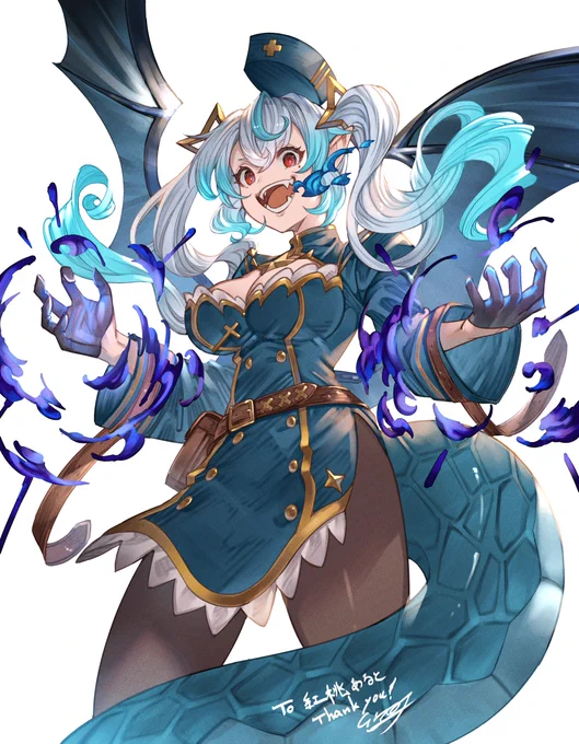吸血鬼ドラゴンナースVtuberの紅桃あるとさんですリクエストありがとうございました!#くるみサマリー 