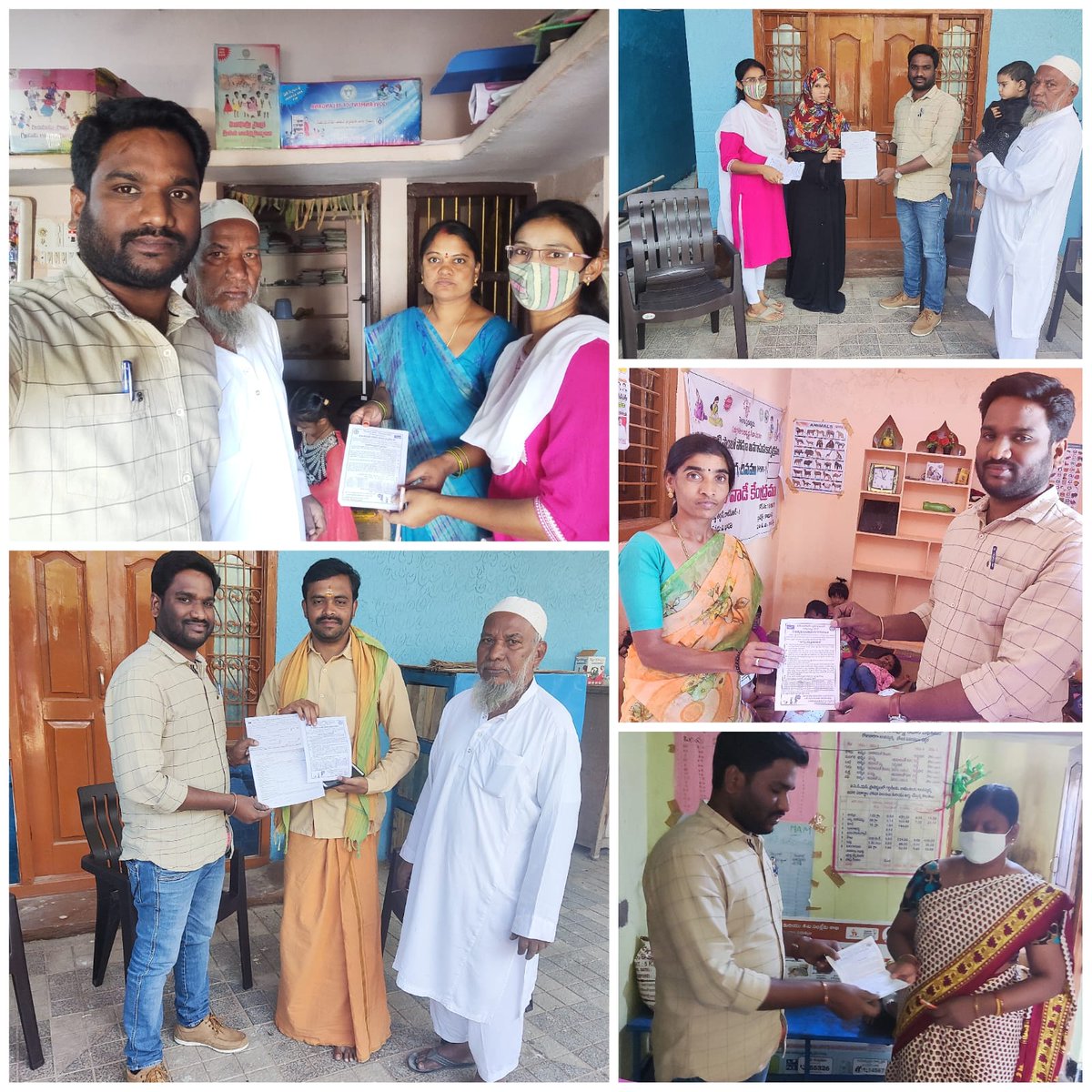 jshra1kumar's tweet photo. #AMRITPEX2023 @PmgHyderabad @NizamabadPost Campaigns organized by PM/SPMs along with the staff  at Anganwadi Centres and Primary schools for opening of  SSA accounts for eligible girl children, under Kamareddy Sub Division. https://t.co/iD6pDuYvwV