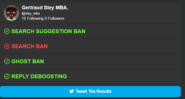 stey_mba's tweet photo. GM everyone!

Can anyone tell me about search ban on Twitter? https://t.co/YlhCjFhvr3
