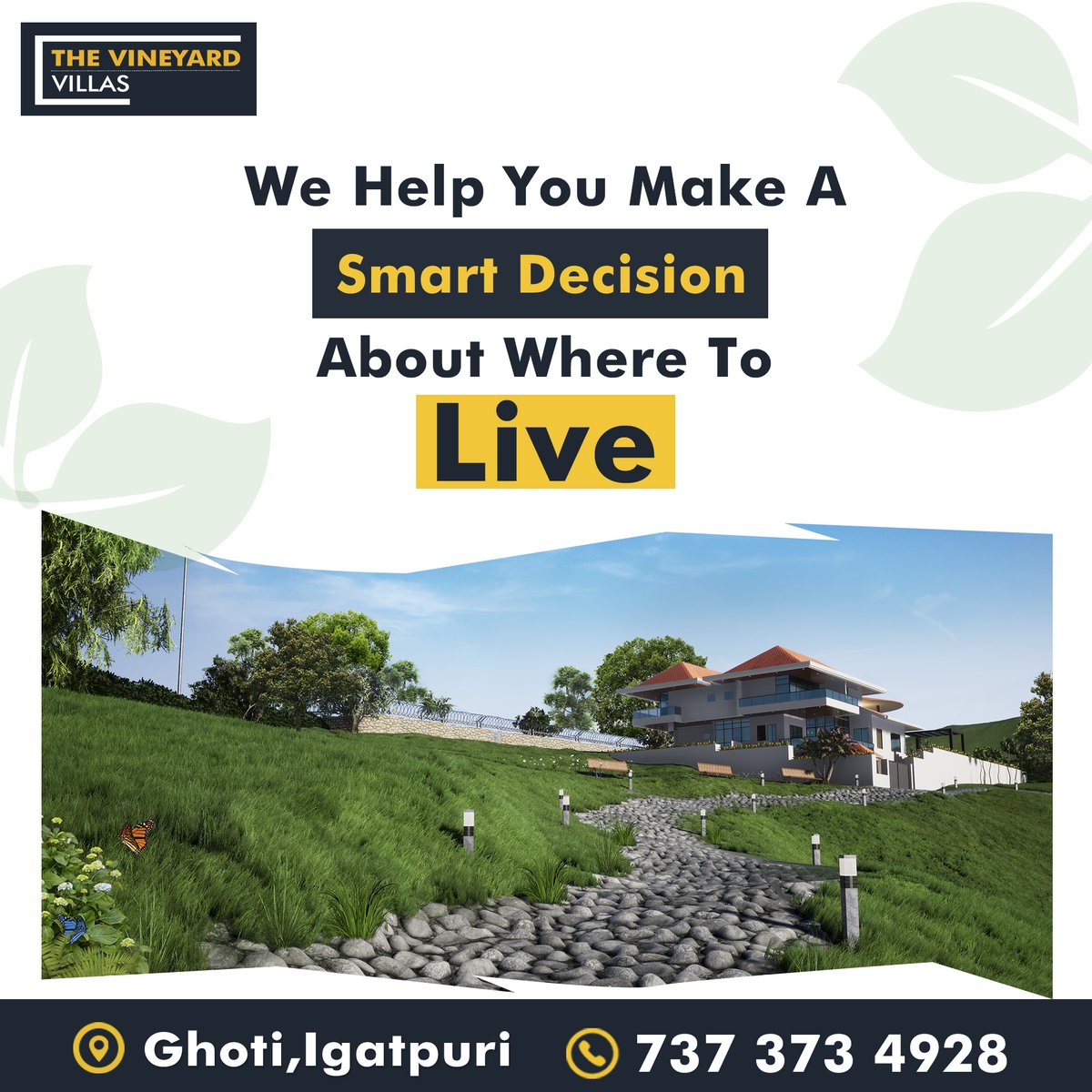 VillasVineyard's tweet image. Most beautiful place for your second home 
📍@ Ghoti, Igatpuri
Call now 📱 7373734928
.
.
#vineyardvillas #villasplots #plots #vineyard #nature 
#traveling #buyplots #luxuryvilla #secondhome #naplots 
#villas #luxuryvilla #peaceful #dreamhome #igatpuri #ghotiigatpuri